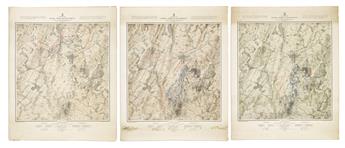 (CIVIL WAR.) John B. Bachelder. Map of the Battle Field of Gettysburg July 1st, 2nd, 3rd, 1863.                                                  
